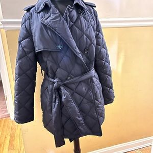 Sam Edelman Navy Trench Coat